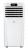 ROYAL CLIMA Мобильный кондиционер cерии TESORO RM-TS28CH-E в Пензе ROYAL CLIMA Мобильный кондиционер cерии TESORO RM-TS28CH-E